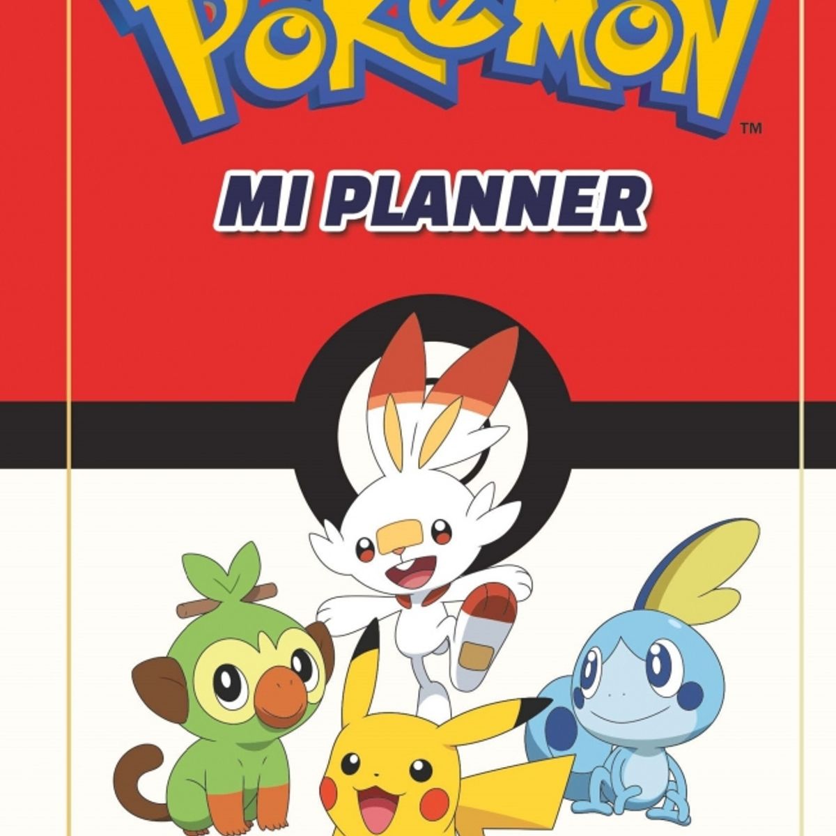 MONTENA - Libro Pokémon - Mi planner - Pokémon Company