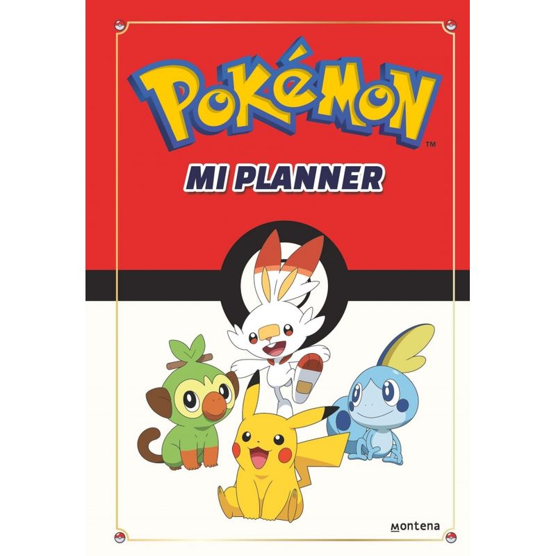 MONTENA - Libro Pokémon - Mi planner - Pokémon Company