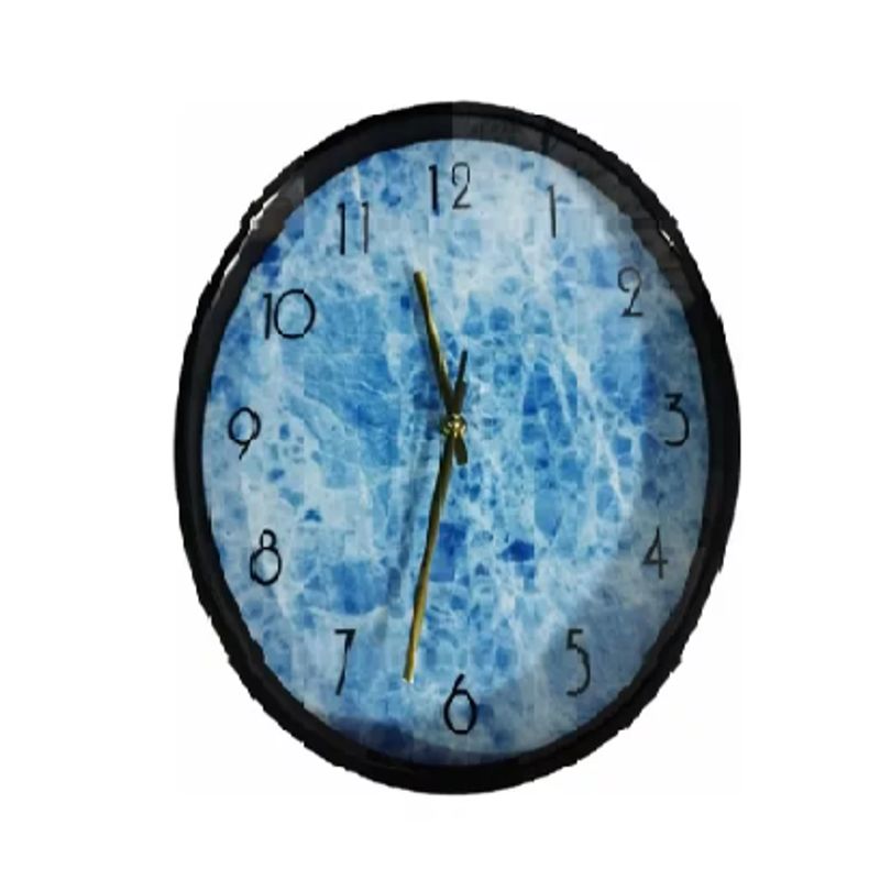 GENERICO - Reloj Mural Analogo Digital Aluminio