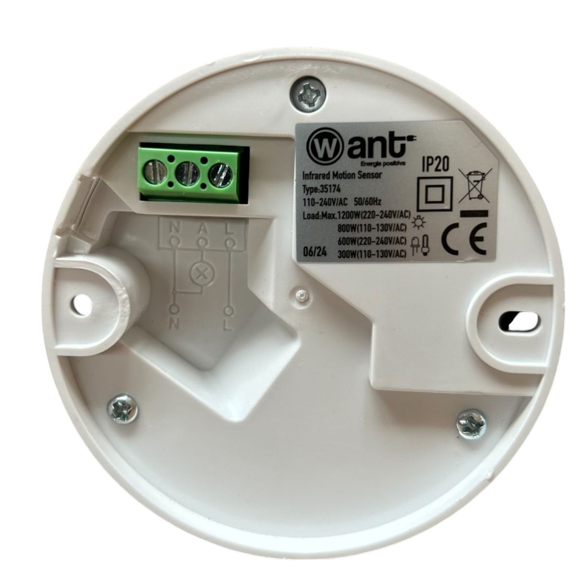 WANT - SENSOR DE MOVIMIENTO 360º