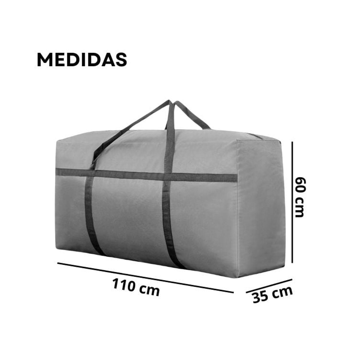 CRUSEC - Bolsa Maleta De Equipaje Resistente Mudanza Viajes