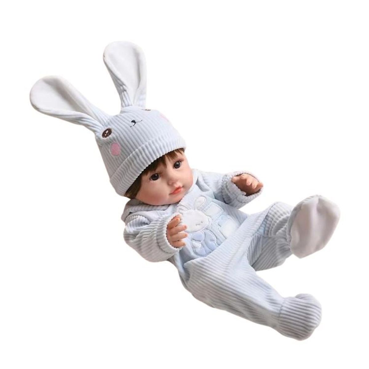 CRUSEC - Muñeca Realista Bebé Reborn 60 Cm