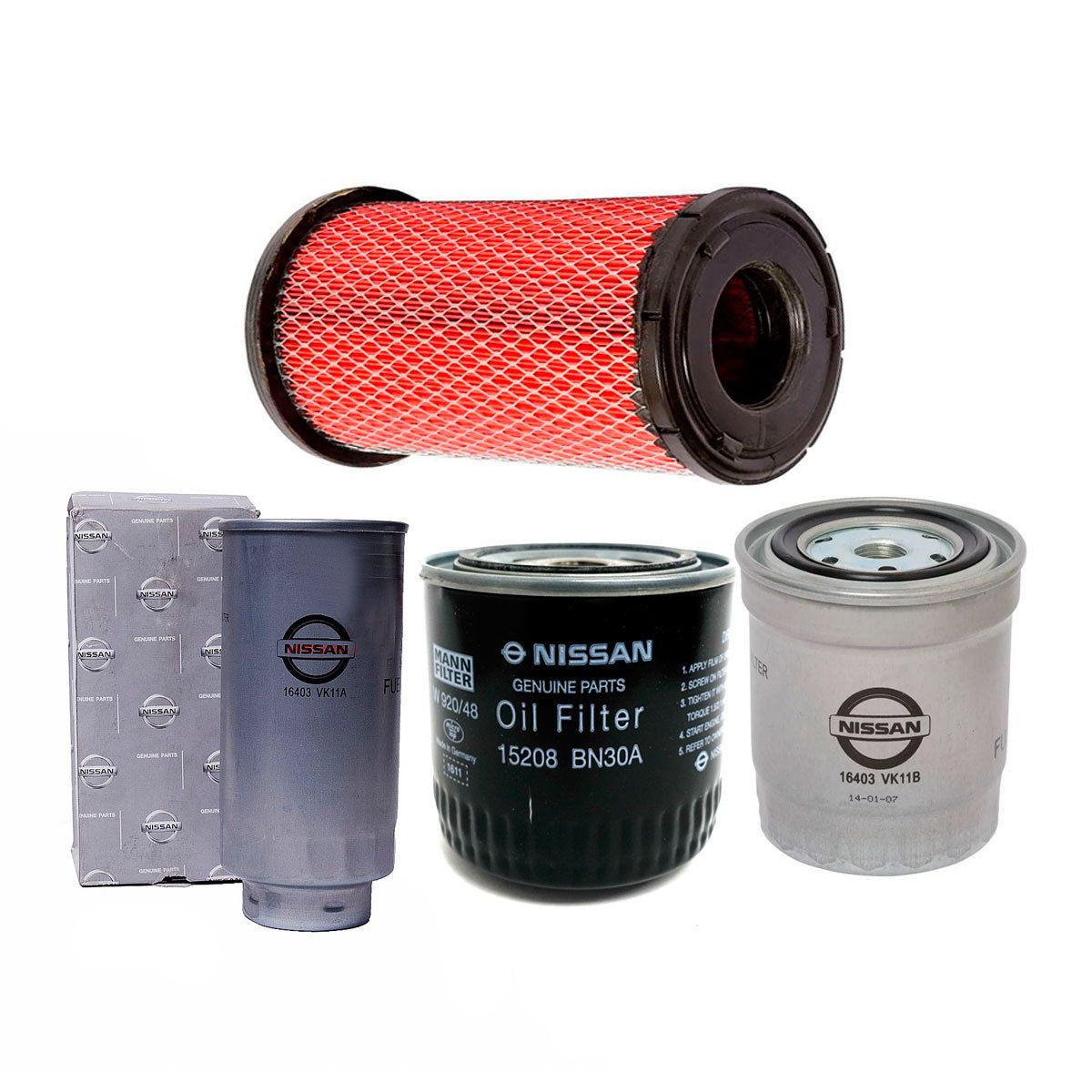 NISSAN - Kit De Filtros Originales Nissan Terrano Diesel Mexicana