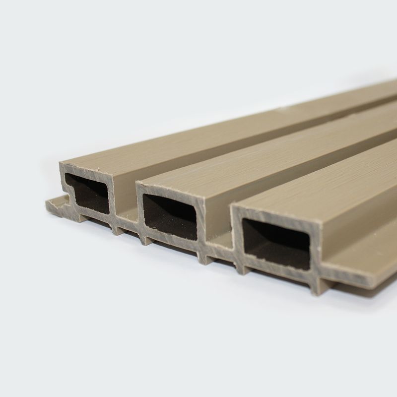 QRUBBER - Revestimiento Pared Wall Panel Tabla WPC Marfil QRubber
