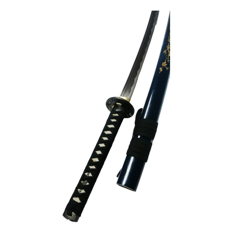 KATANA - Katana Funcional Con Filo Cerezo Azul - Full Tang - Acero