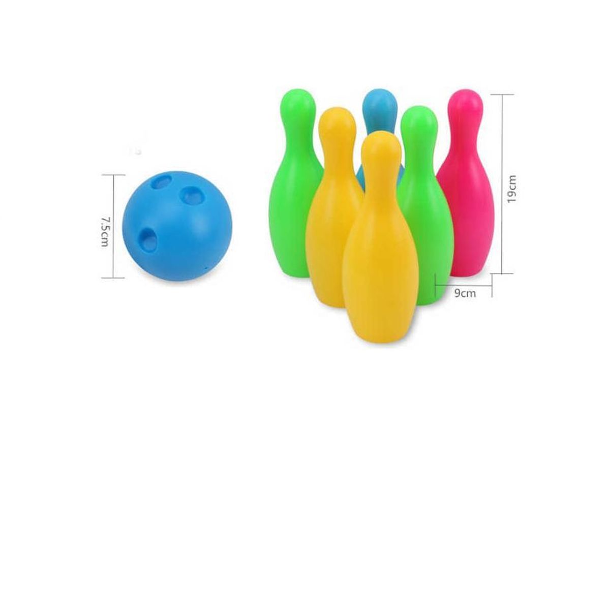 GENERICO - Set De Bowling Palitroques