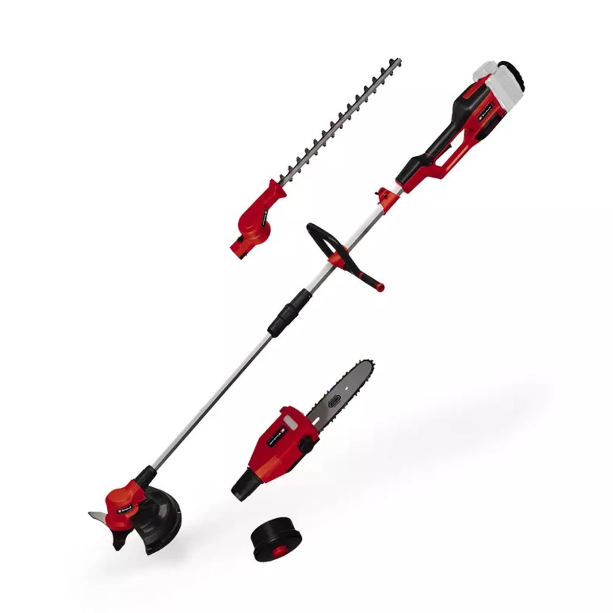 EINHELL - Multiherramienta inalambrica (Desbrozadora/Orilladora/Podadora/Cotasetos) GE-LM 34/4 IN 1
