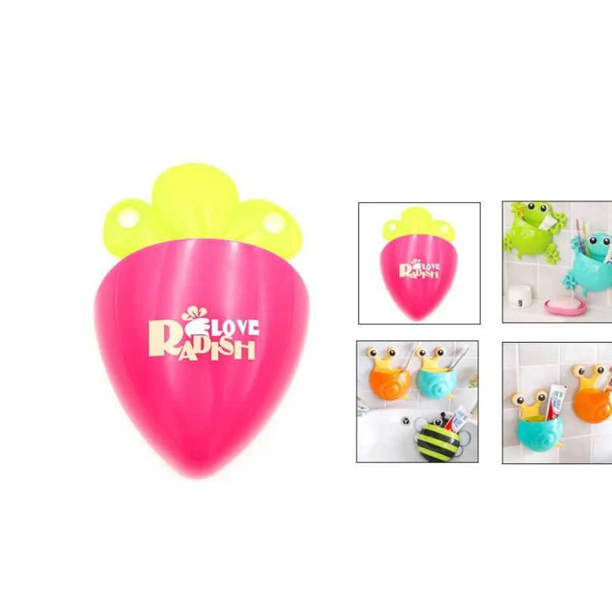 GENERICO - Soporte de Cepillo de Baño