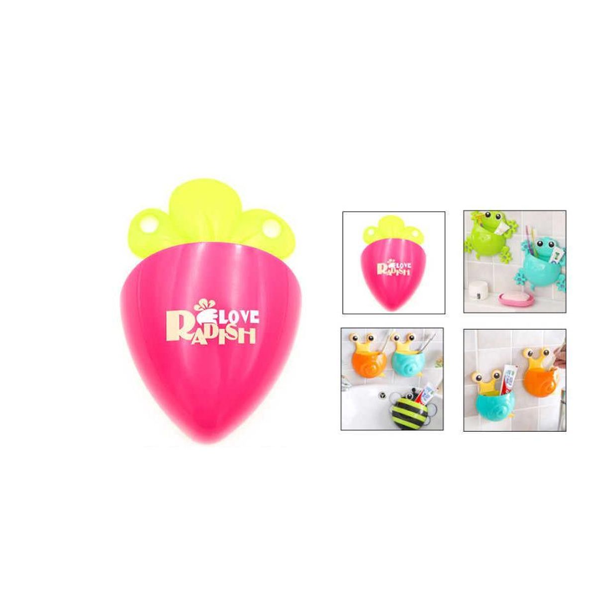 GENERICO - Soporte de Cepillo de Baño