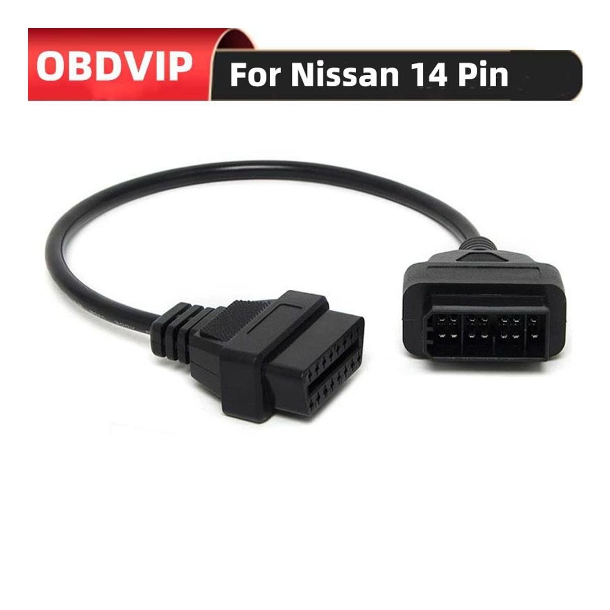 ATURE - Conector Nissan Obd1 A Obd2 - 14 Pin A 16 Pin