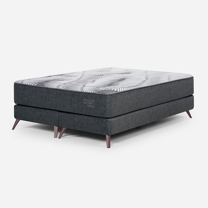 ROSEN - Box Spring Rosen Somnus 2 Plazas 150 x 200 cm Pierre II