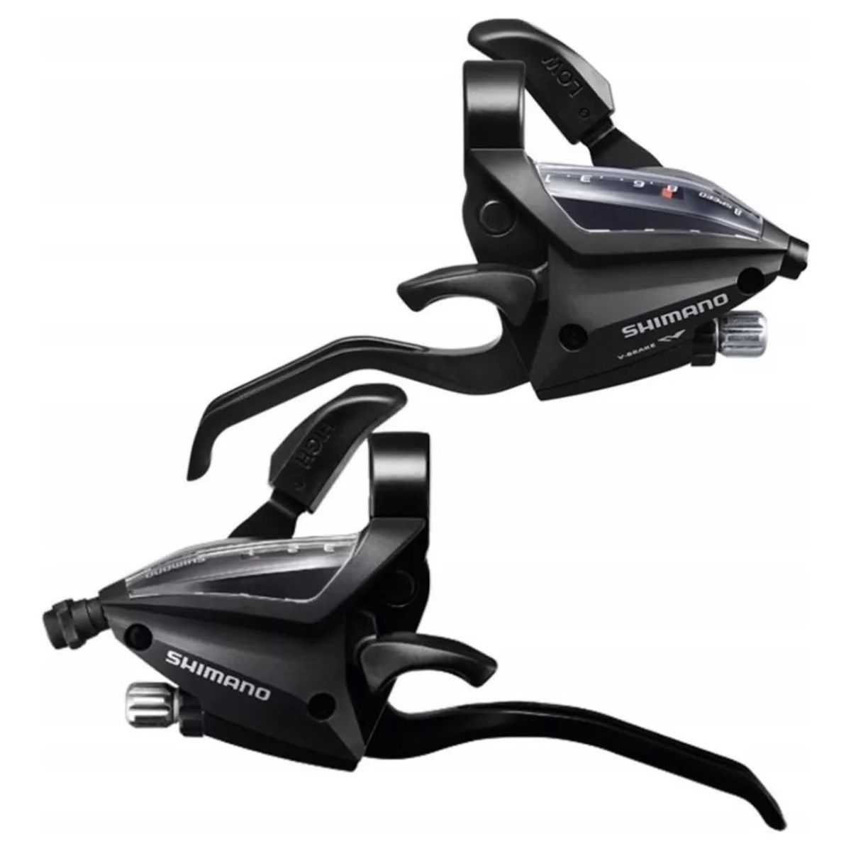 SHIMANO - Set Manillas Cambio Shifter Freno Shimano St-ef500 3x7v R L
