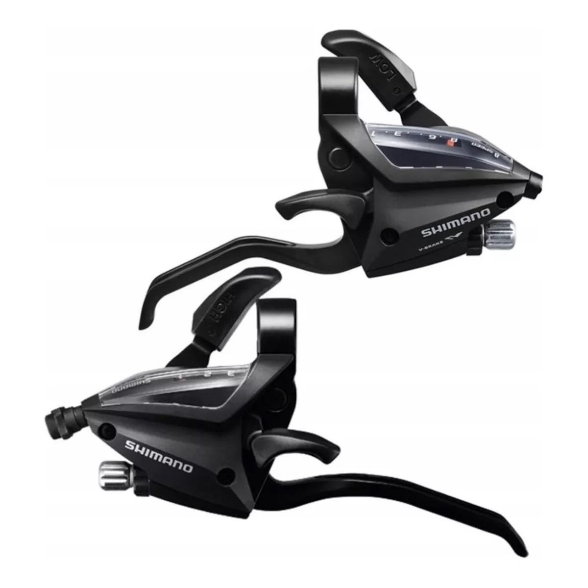 SHIMANO - Set Manillas Cambio Shifter Freno Shimano St-ef500 3x7v R L