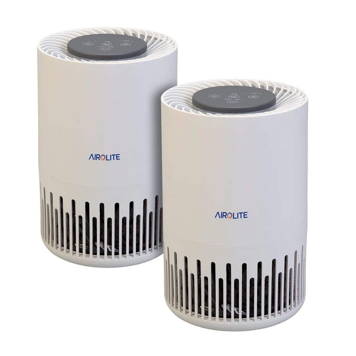 AIROLITE - Pack X2 Purificador De Aire Sobremesa 2 Etapas Ap-h510 Airolite