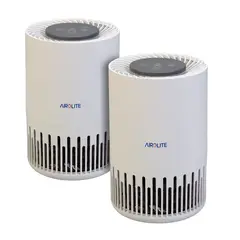 AIROLITE - Pack X2 Purificador De Aire Sobremesa 2 Etapas Ap-h510