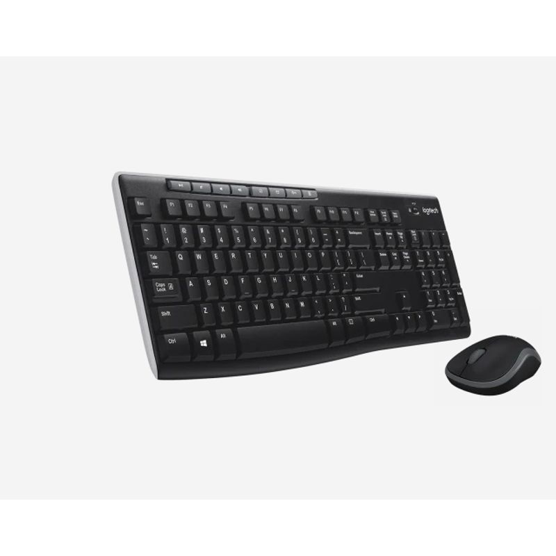 LOGITECH - Kit teclado y mouse inalámbrico Logitech MK270
