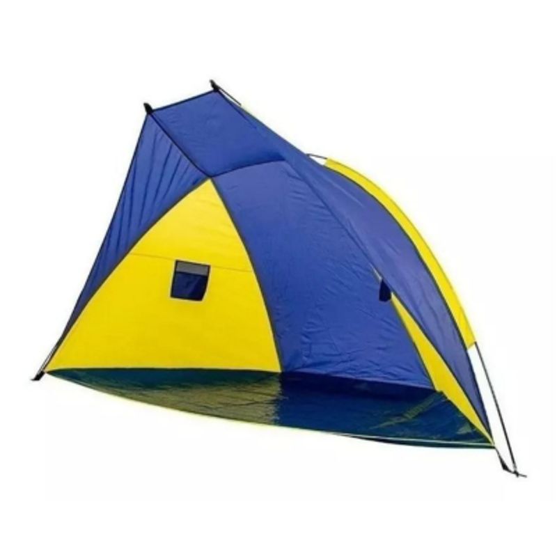 GENERICO - Media Carpa Para Playa Corta Viento Verano Protección Solar