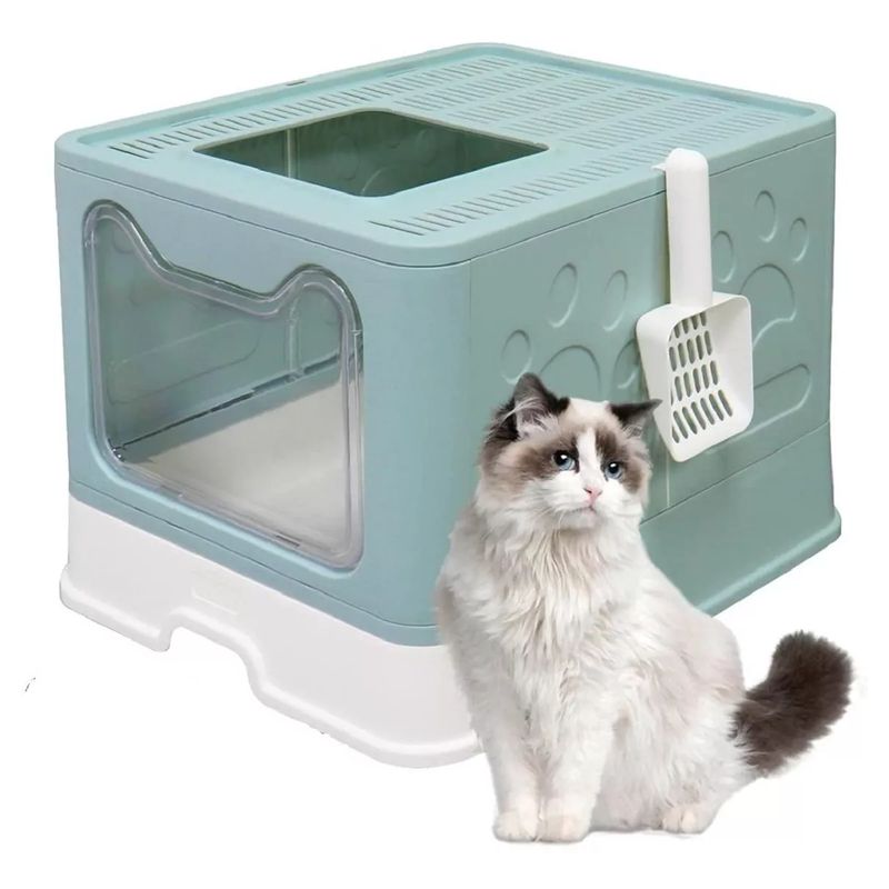 GENERICO - Caja De Arena Para Gatos Arenero Baño Sanitario Gato