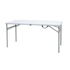 MAINSTAYS - Mesa Plegable Blanca