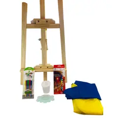 GENERICO - Set De Pintura Arte Para Niños Con Atril Diversion Pintando