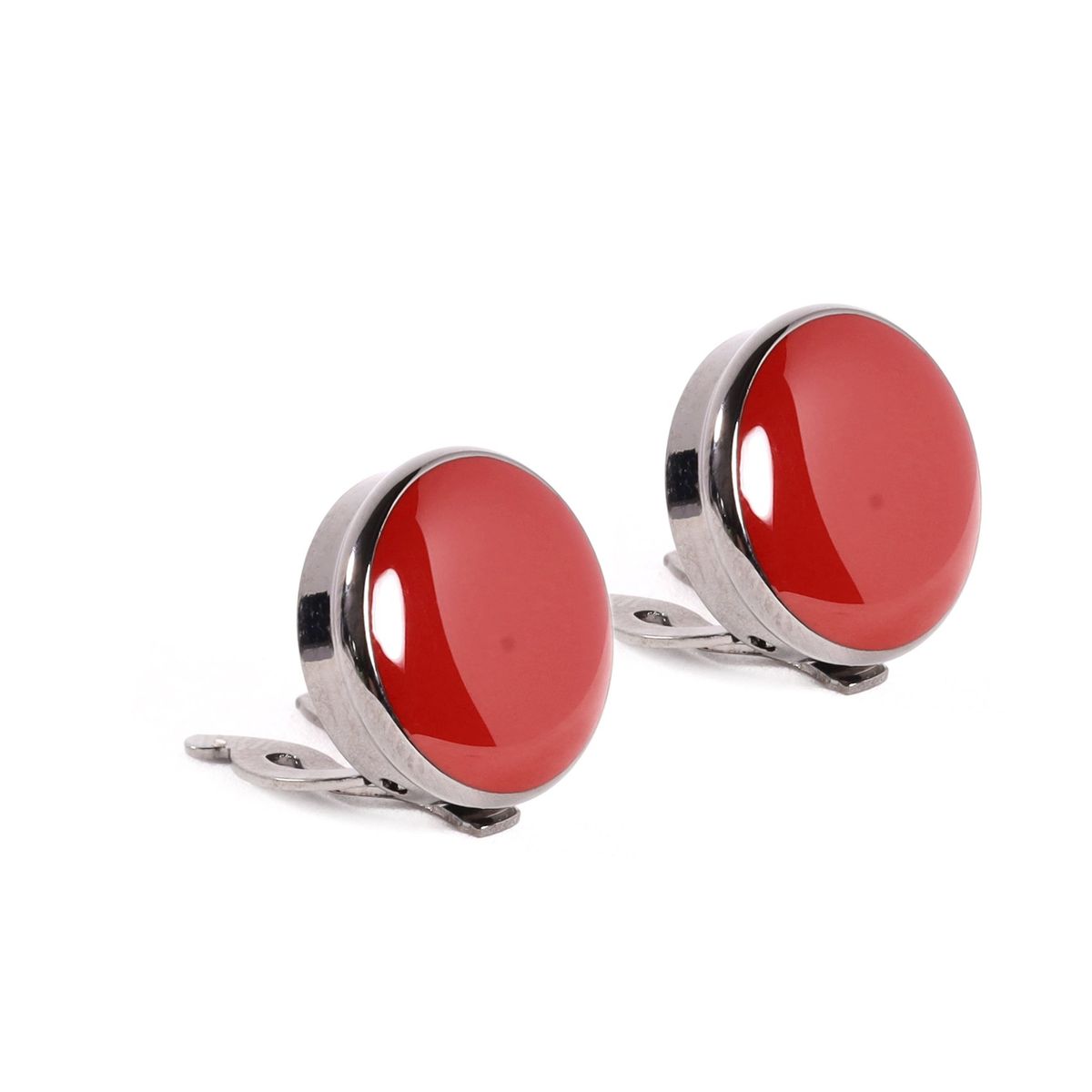 GINO RODINIS - Set Pasador De Corbata Y Cubre Botón Gino Rodinis TB019 Rojo