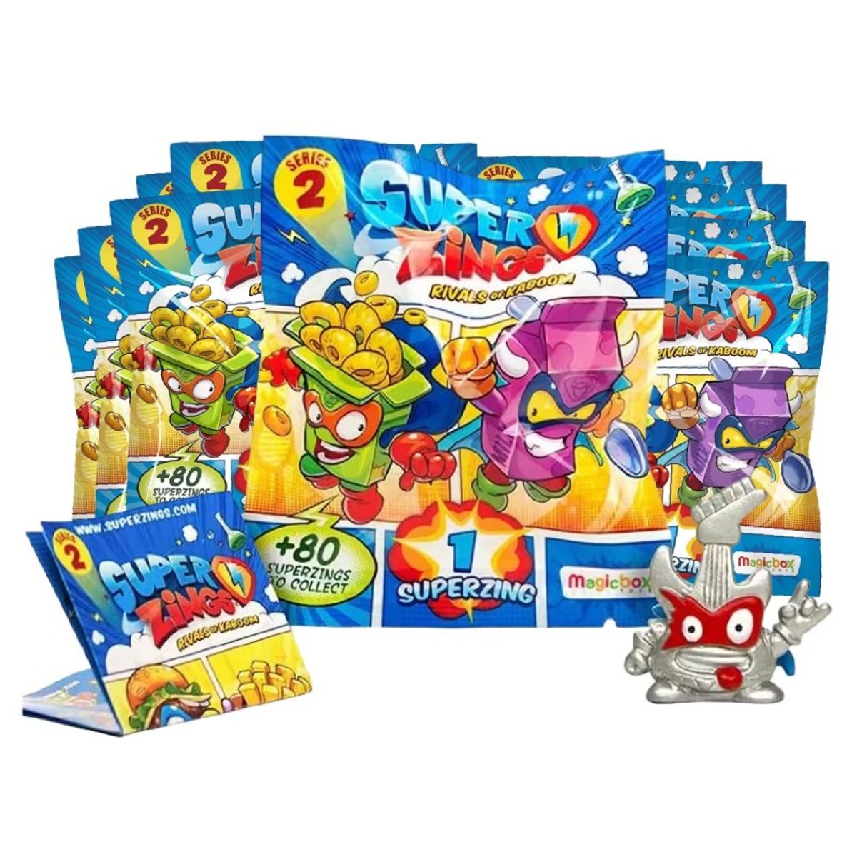 SUPERZINGS - Super Zings Pack 10 Sobres Serie 2