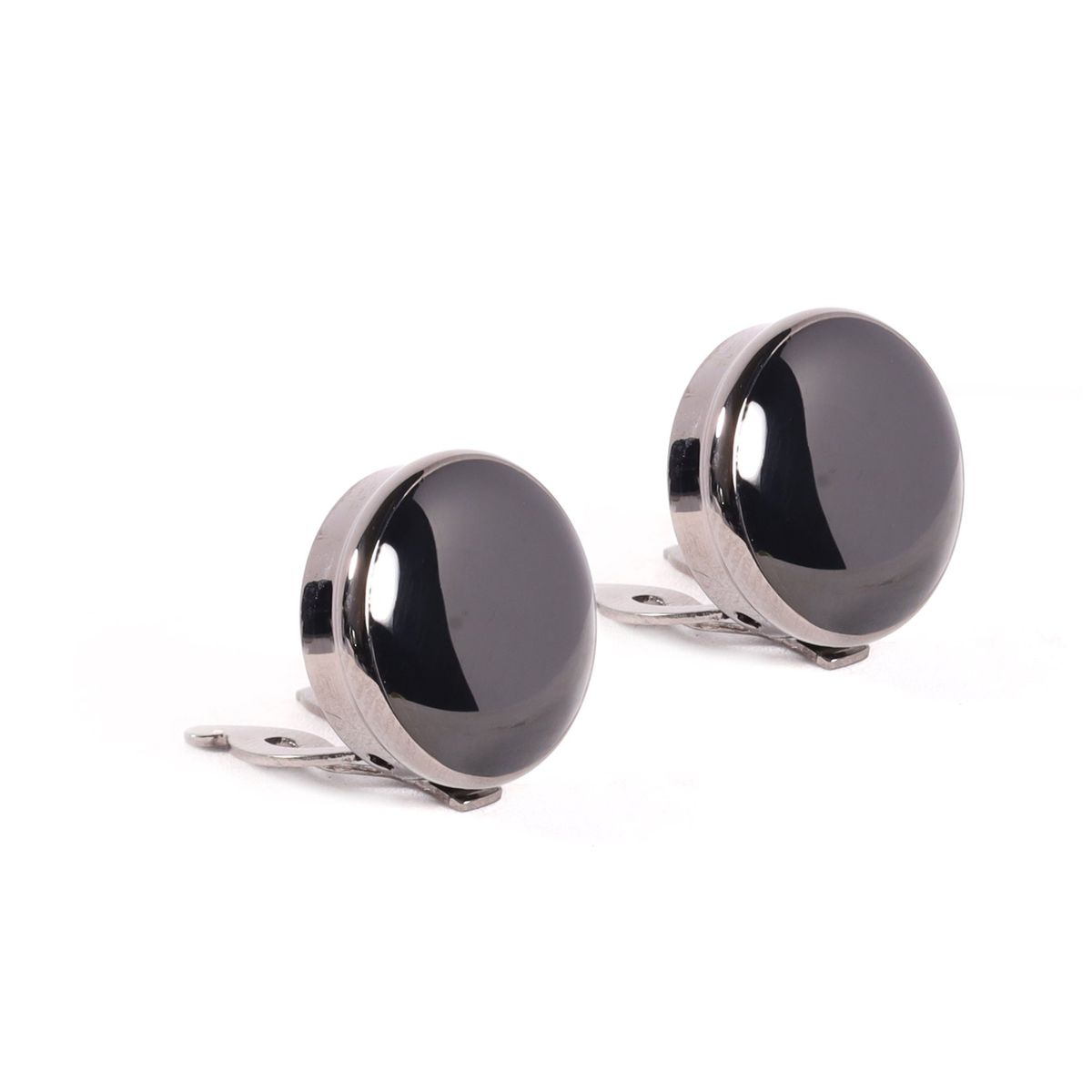 GINO RODINIS - Set Pasador De Corbata Y Cubre Botón Gino Rodinis TB019 Negro