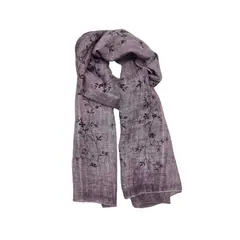 MISSI BEAUTY - Pañuelo o Bufanda Estampada Flor Largo