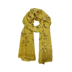 MISSI BEAUTY - Pañuelo o Bufanda Estampada Flor Largo