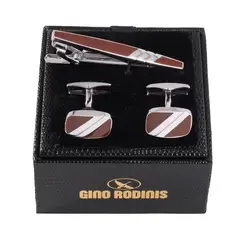 GINO RODINIS - Set Pasador De Corbata Y Collera PAS017