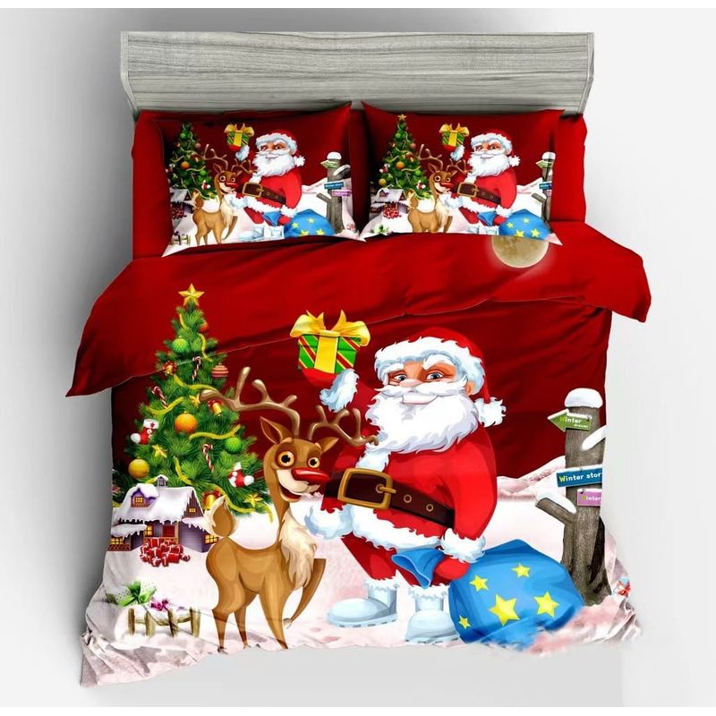 GENERICO - Cubrecamas 2 Plaza De Navidad Quilt Delgado De Verano regalos Tf