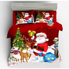 GENERICO - Cubrecamas 2 Plaza De Navidad Quilt Delgado De Verano regalos Tf