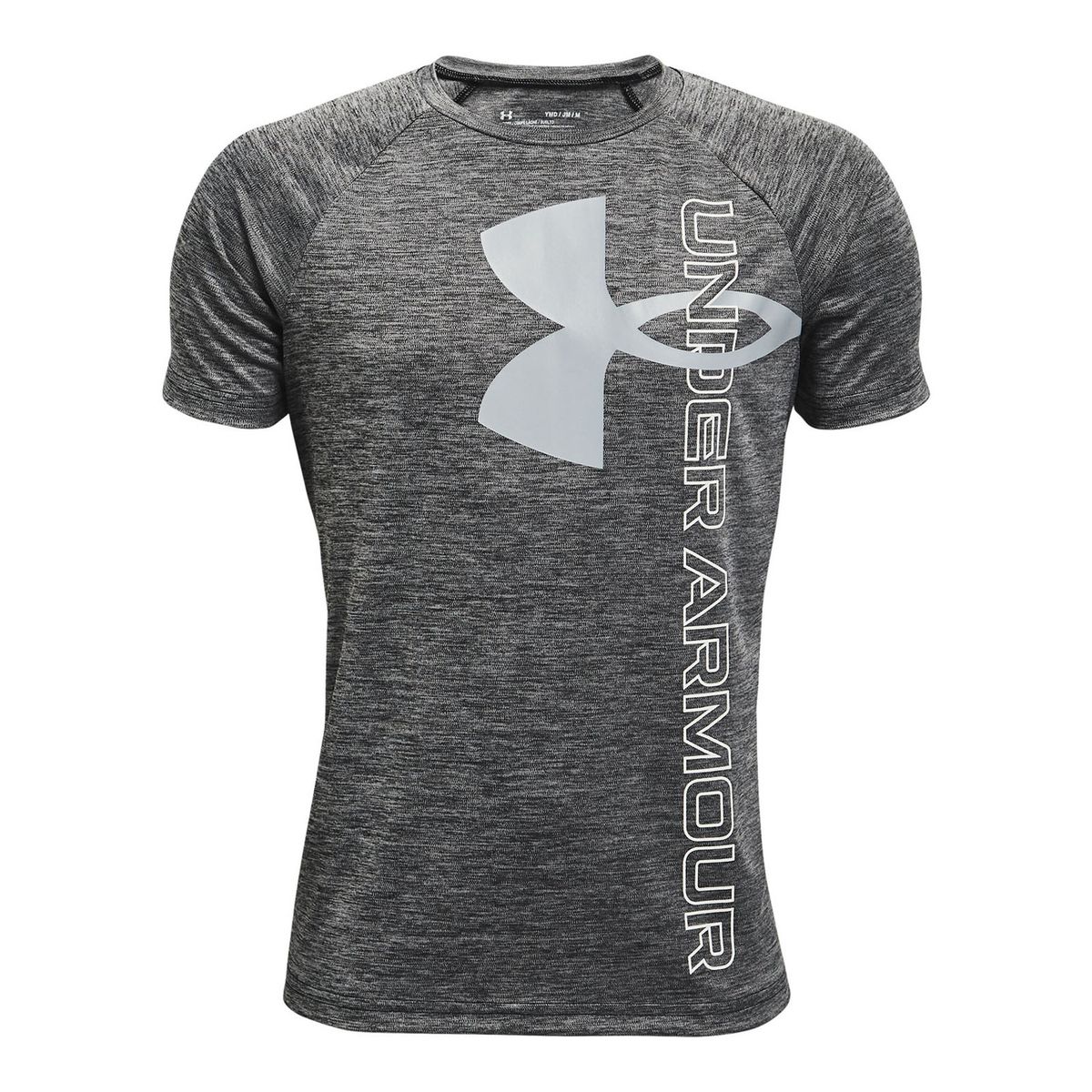 UNDER ARMOUR - Polera manga corta Tech niños Negro UNDER ARMOUR