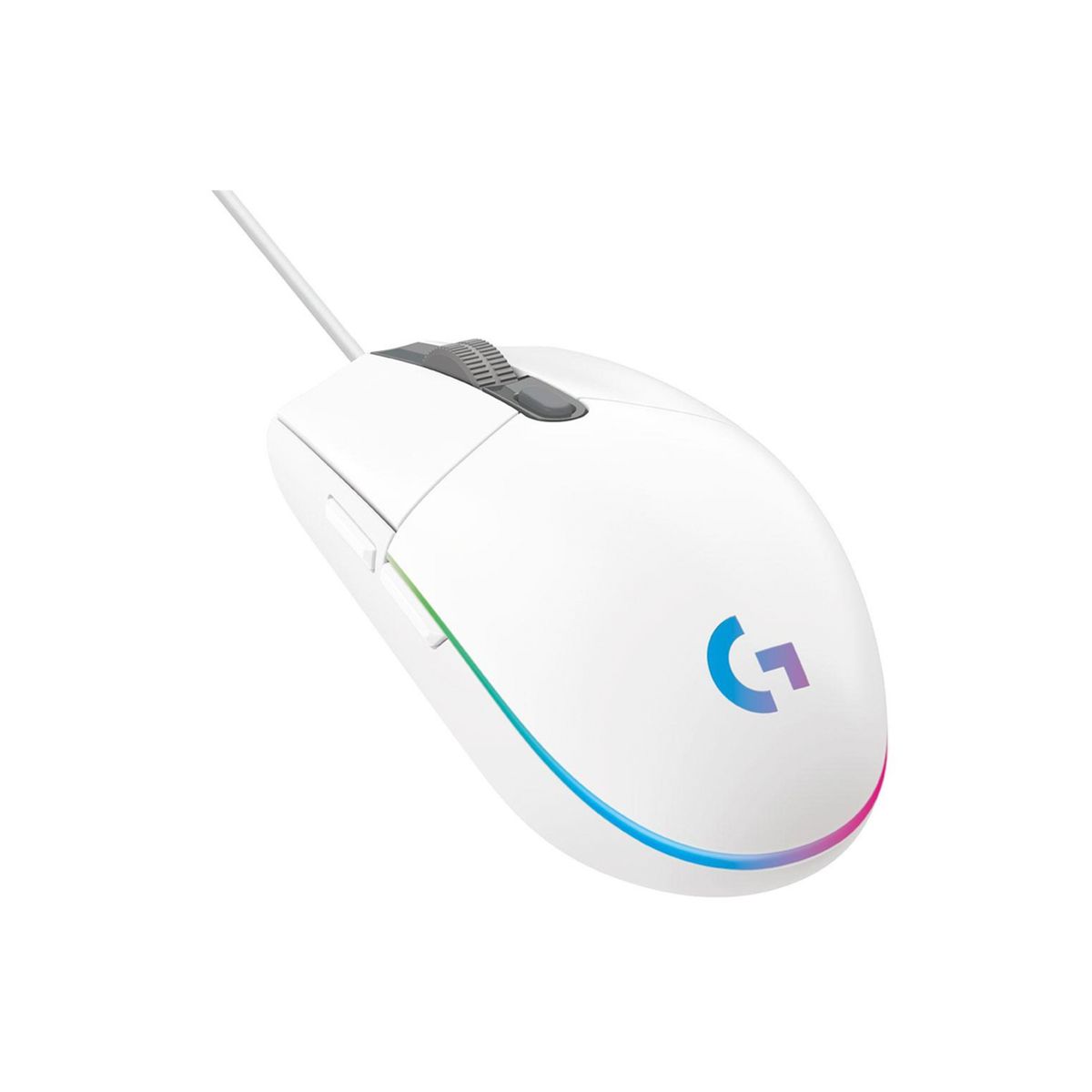 LOGITECH - Mouse Gamer Logitech G203 Lightsync Blanco