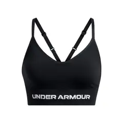 UNDER ARMOUR - Sostén low seamless Vanish mujer Negro