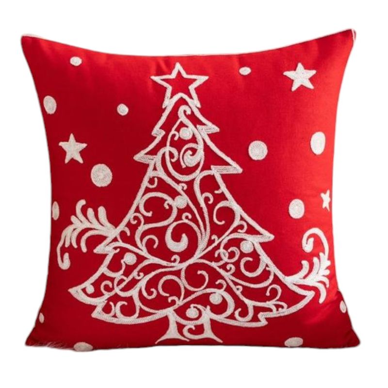 GENERICO - Funda Para Cojín Navidad 45x45 Arbol Navideño 1 Und