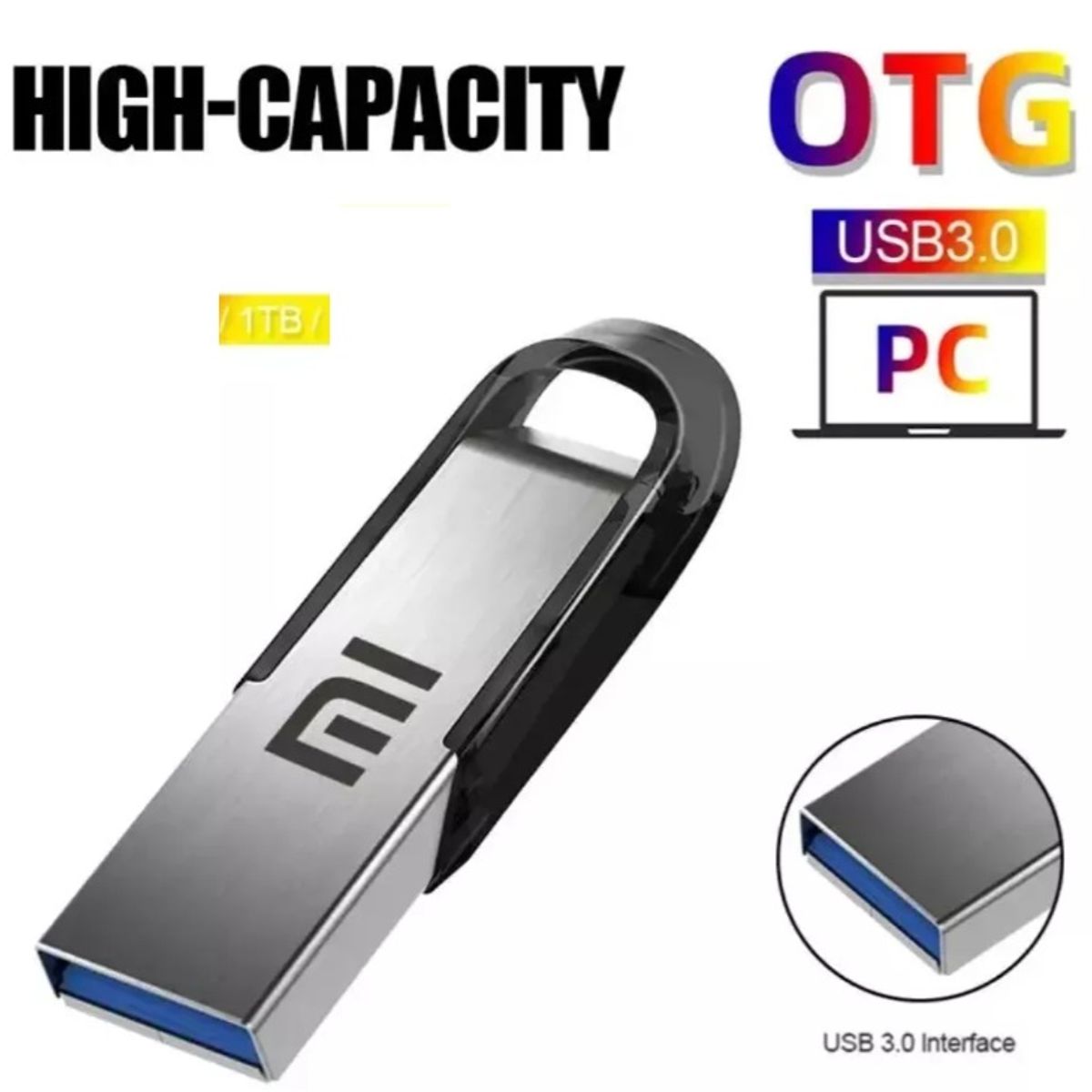 GENERICO - Pendrive Metal Generico Mi 1tb Fast Speed Usb 3.0