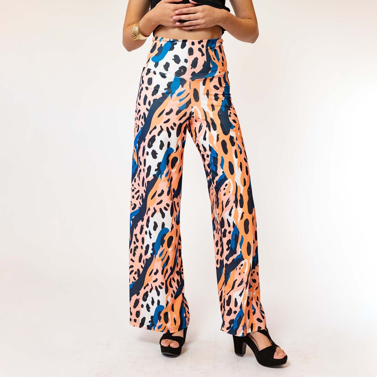 NATALIA SEGUEL - Palazzo Animal Print Colores Natalia Seguel