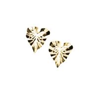 Aros Olivia Baño de Oro de 24 k