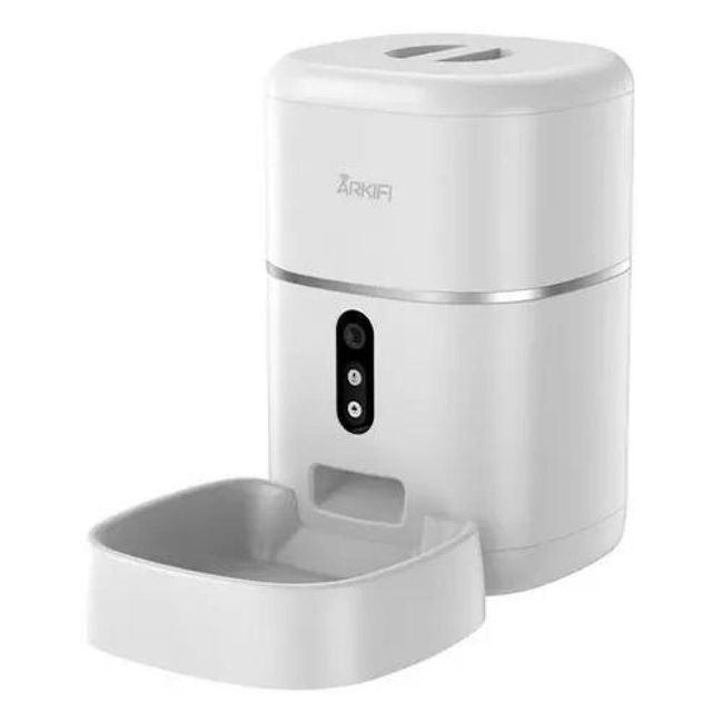 GENERICO - Dispensador Automático De Comida Mascotas Wifi Camara + Voz