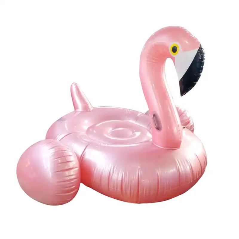 SPACEZAT - Flotador Inflable Piscina Flamenco Rosado