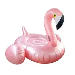SPACEZAT - Flotador Inflable Piscina Flamenco Rosado