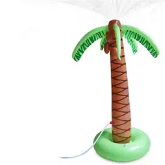 SPACEZAT - Palmera Inflable con Rociador Agua 155 cm