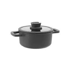 BERGHOFF - Olla con tapa antiadherente Stone+ 24x11cm