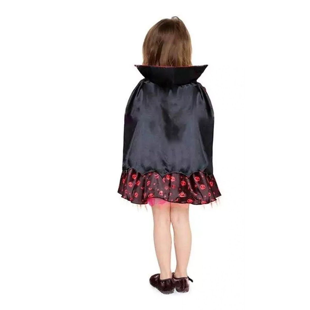 GENERICO - Disfraz de Halloween Infantil Vampiresa 5 a 6 Años vampira