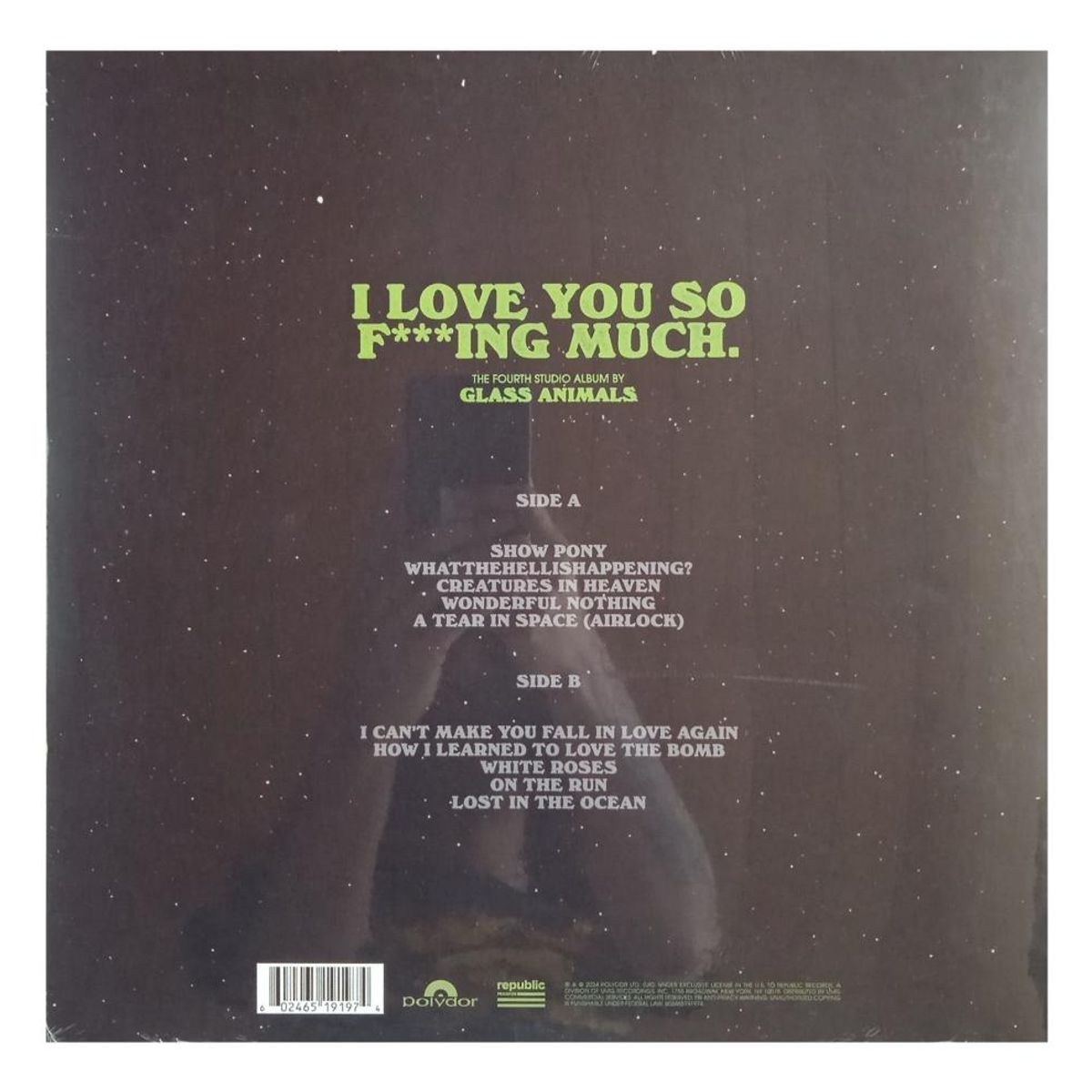 HITWAY MUSIC - GLASS ANIMALS-I LOVE YOU SO FING MUCH-VINILO HITWAY MUSIC