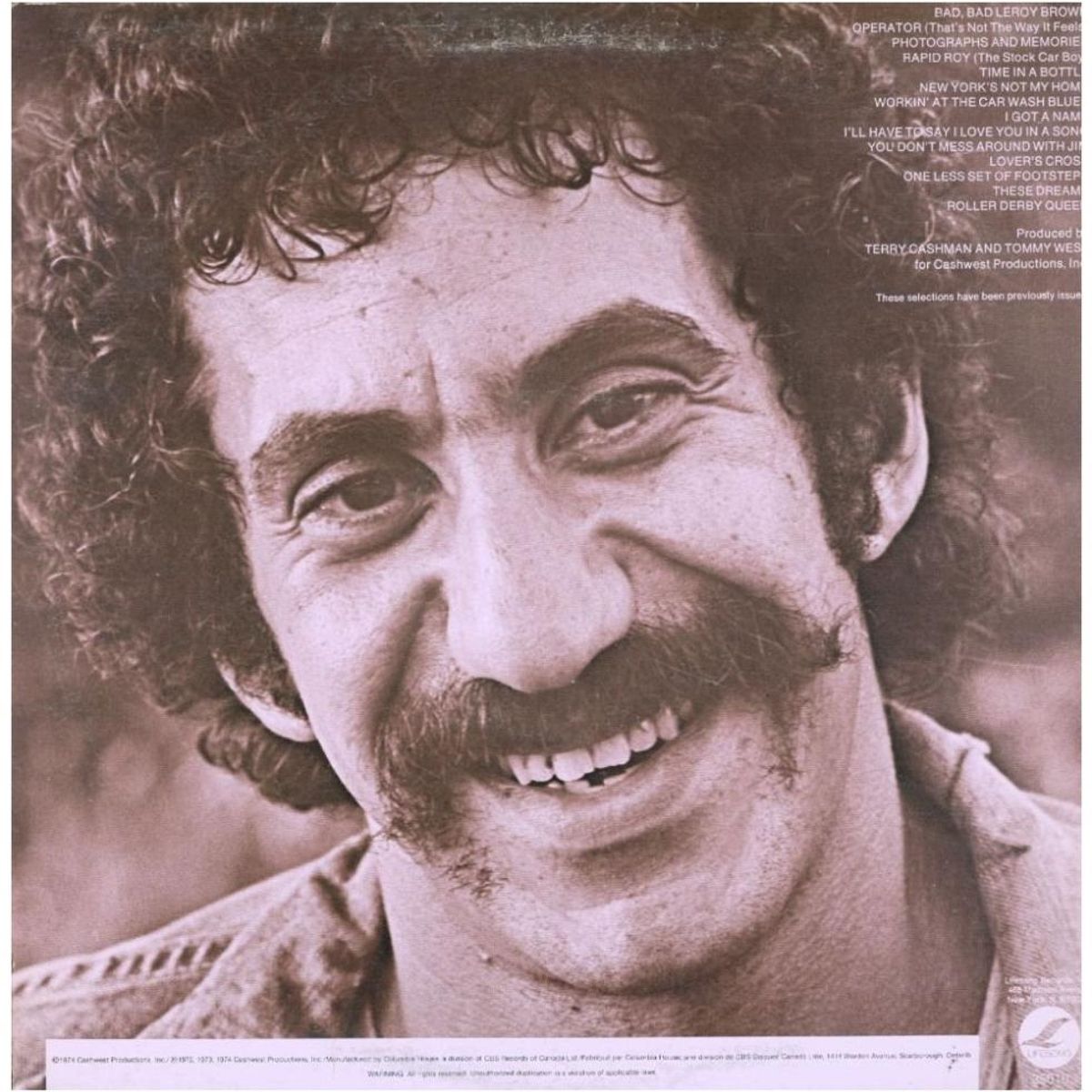 HITWAY MUSIC - JIM CROCE - PHOTOGRAPHS & MEMORIES HIS GREATEST HITS-VINILO