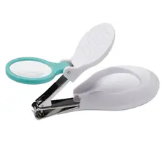 SAFETY 1ST - Cortaúñas Con Lupa Para Bebe Clear View