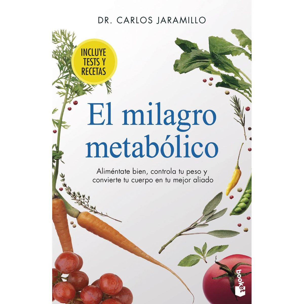 BOOKET - Libro El Milagro Metabolico - Carlos Jaramillo