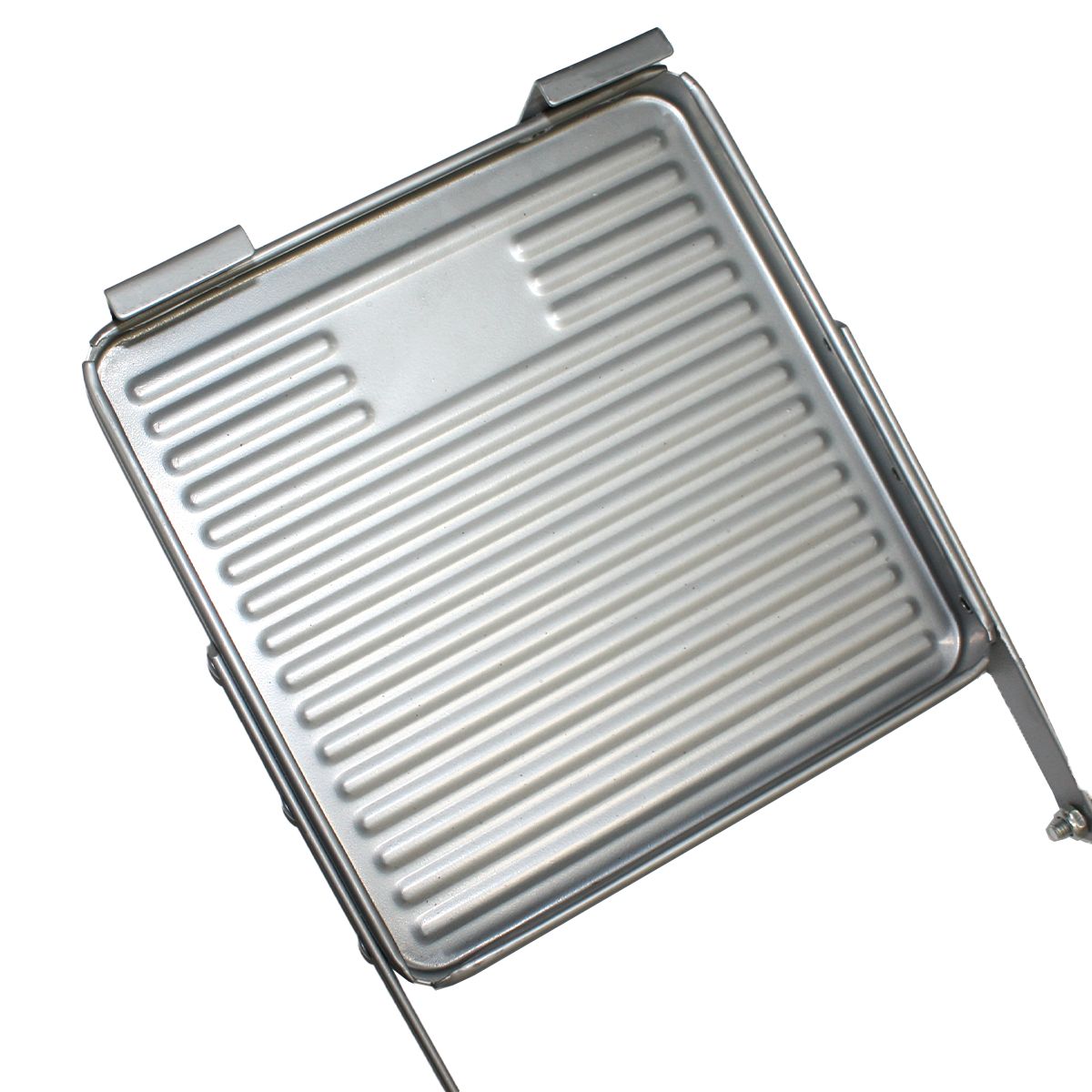 QRUBBER - Plataforma Trabajo Para Escalera Multiuso Estriada QRubber